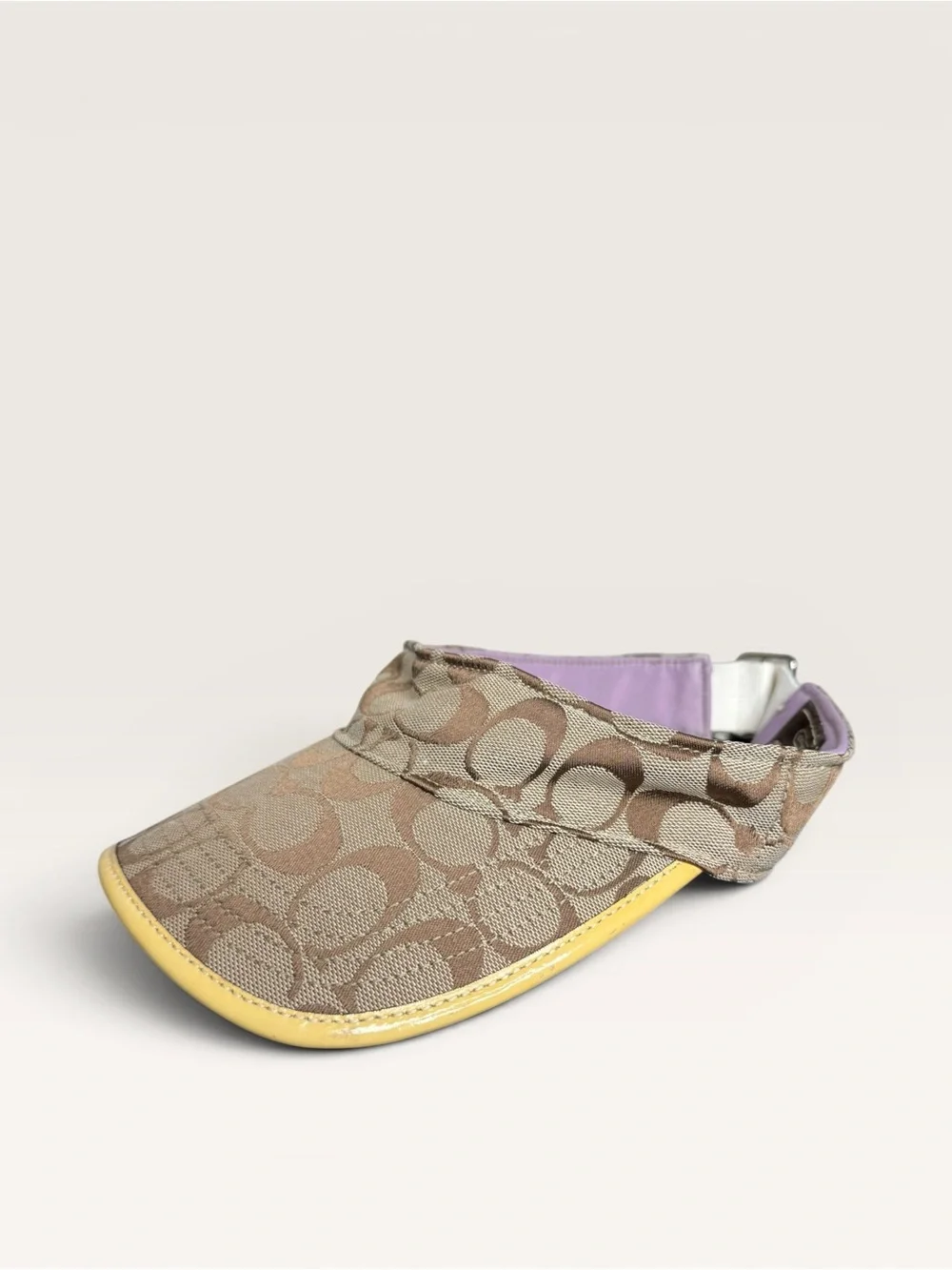 Coach Signature Monogram Visor - Picture 1 of 7